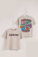 HAWAII Shark Club Grey  T-shirt