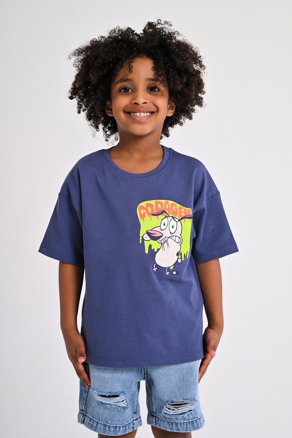 CORAGEM Dark Blue T-shirt