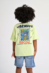 Vibe Waves T-shirt - KIWI