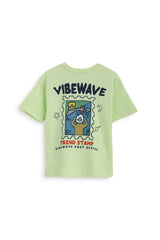 Vibe Waves T-shirt - KIWI