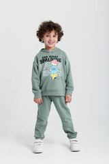 Hooded Superboy Cotton Set