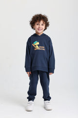 Friends Cheering Dark Blue Cotton Set