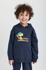 Friends Cheering Dark Blue Cotton Set