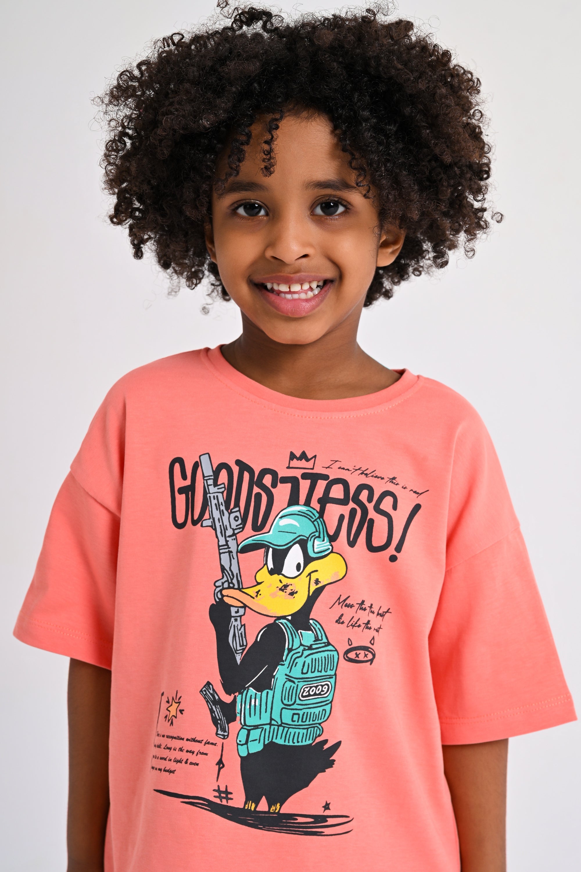 Goodness Duck T-shirt - Orange
