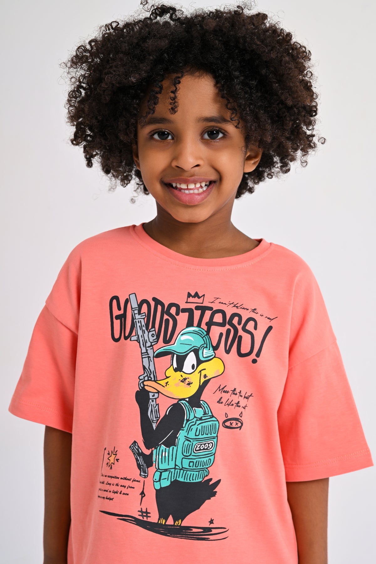 Goodness Duck T-shirt - Orange