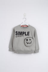 Simple Good Vibes Only Sweatshirt