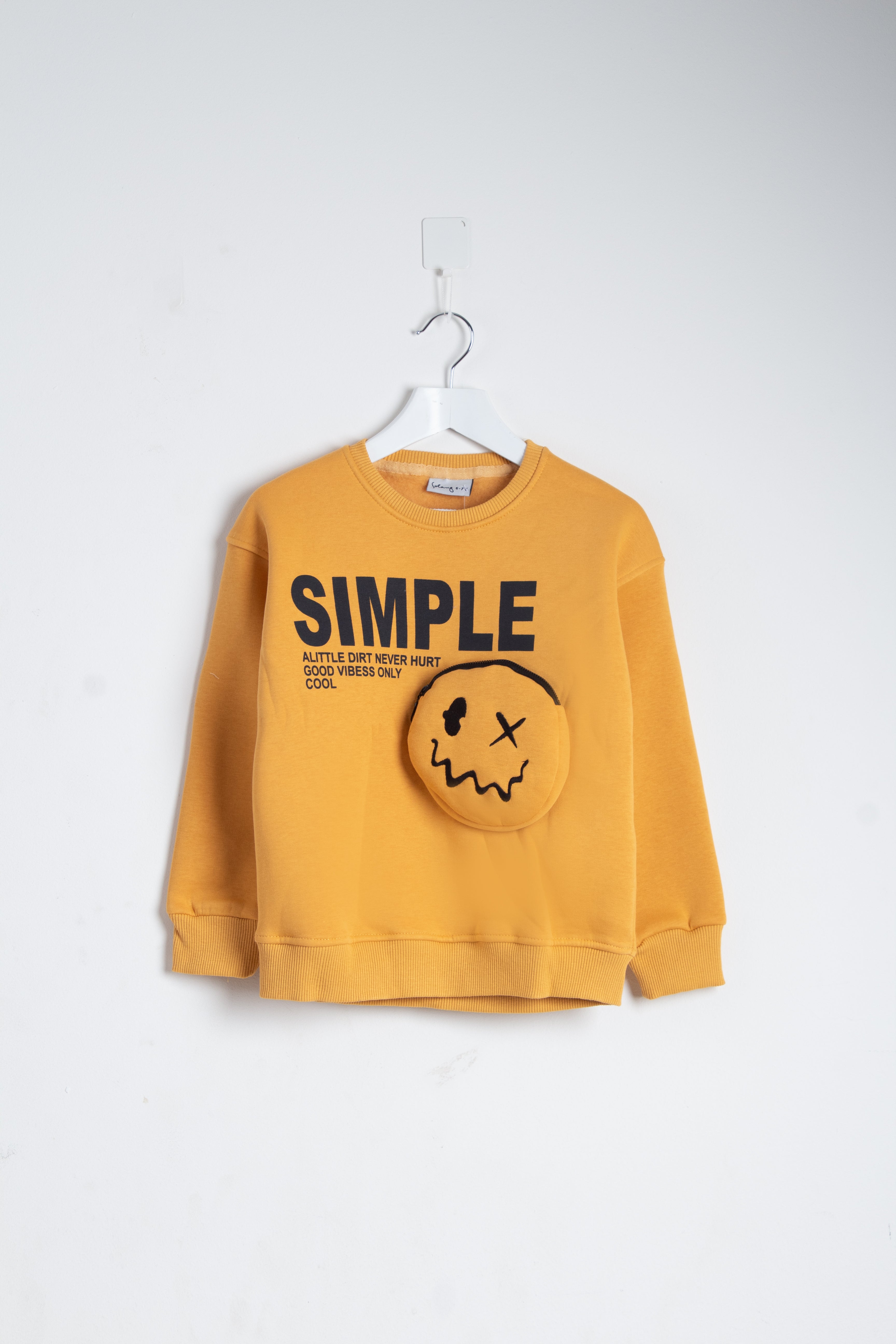 Simple Good Vibes Only Sweatshirt