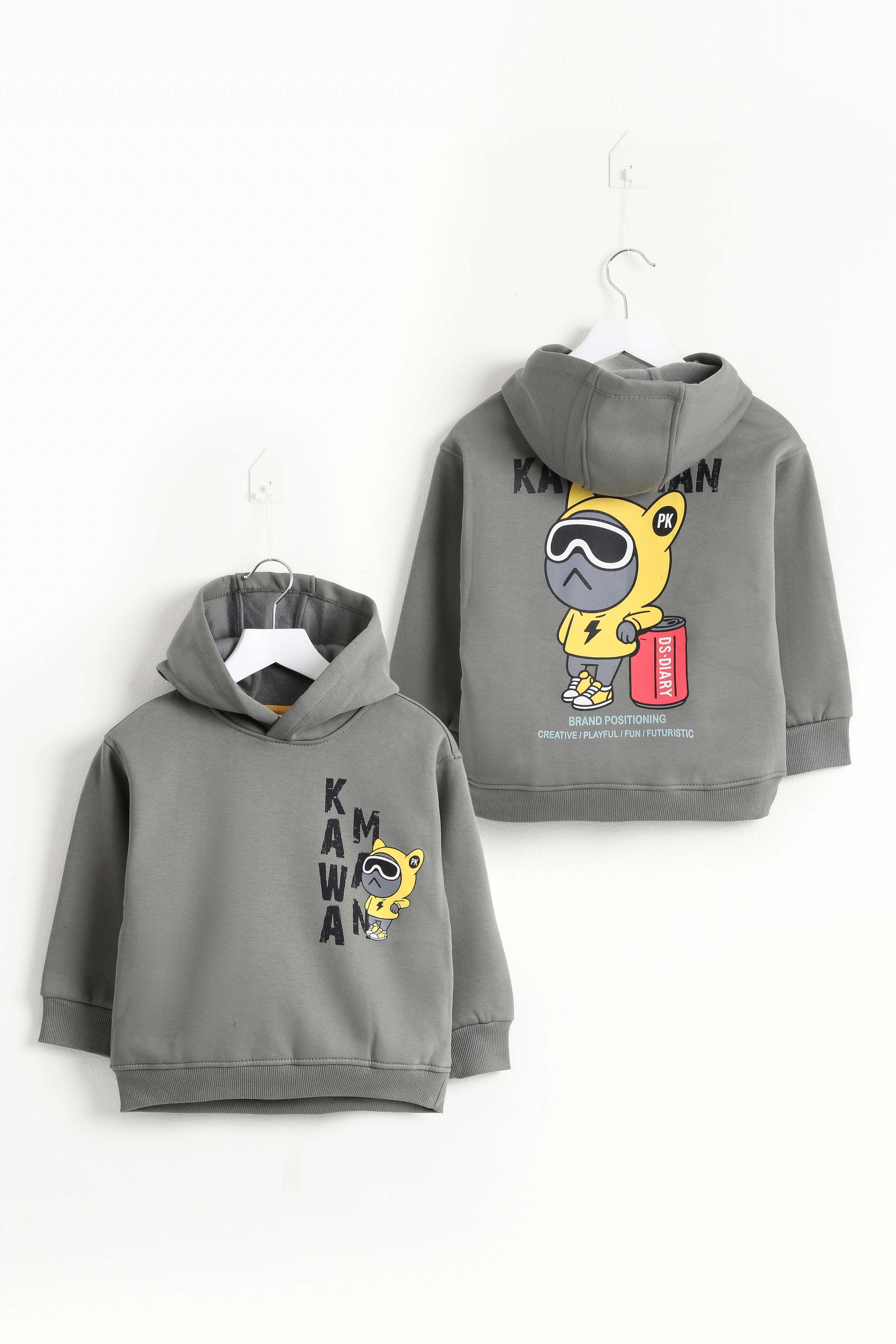 KAWA Man Olive  Sweetshirt