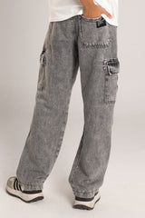 Grey Baggie Jeans