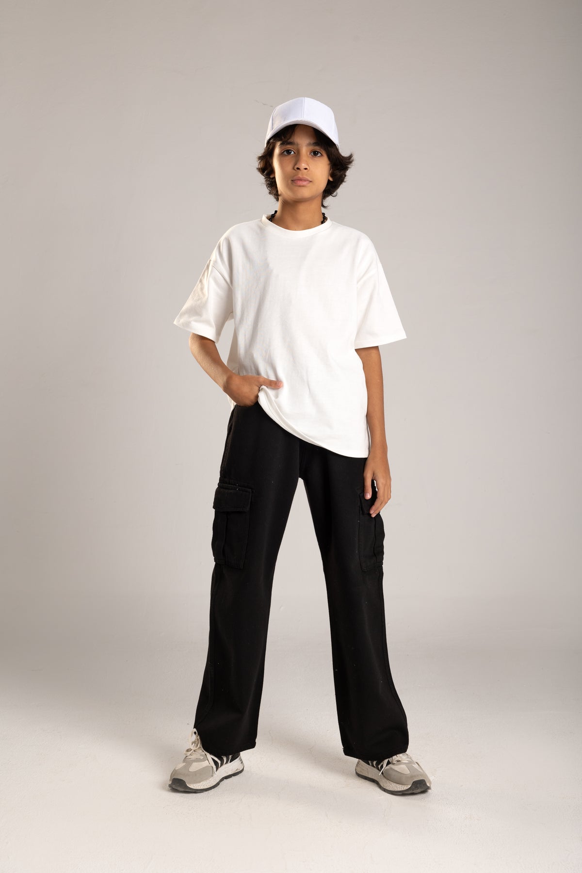 Gabardine Baggie Pants