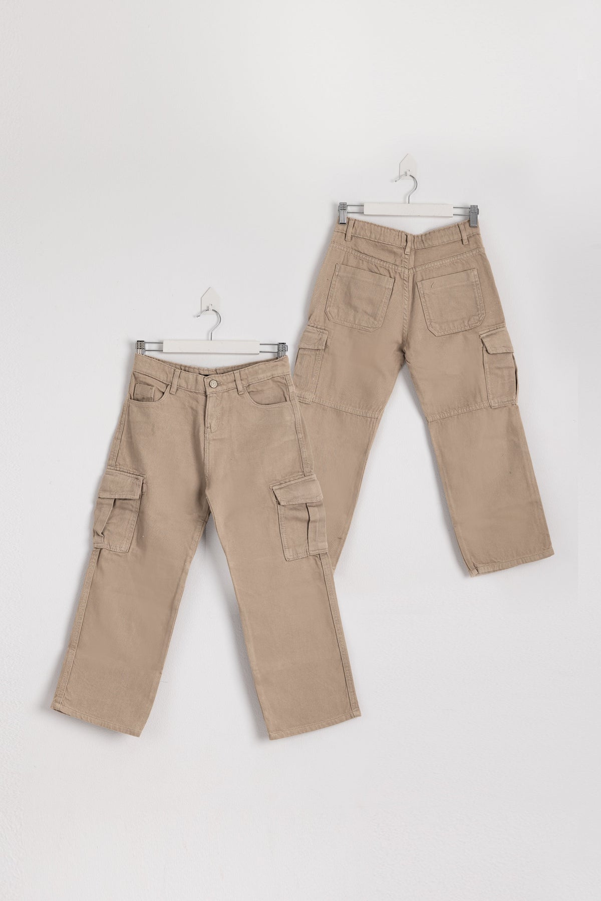 Gabardine Baggie Pants