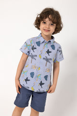 Leaves Print Shirt