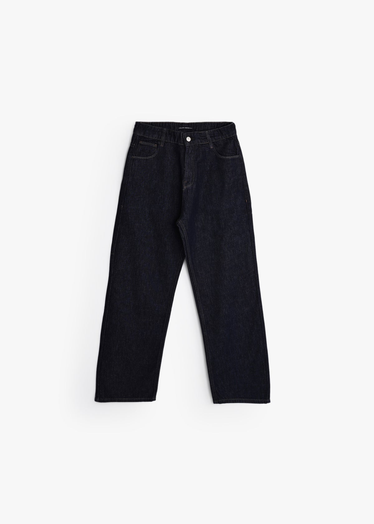 Straight-Leg Jeans -Rinse Blue