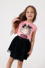 Girl Tull Skirt Set