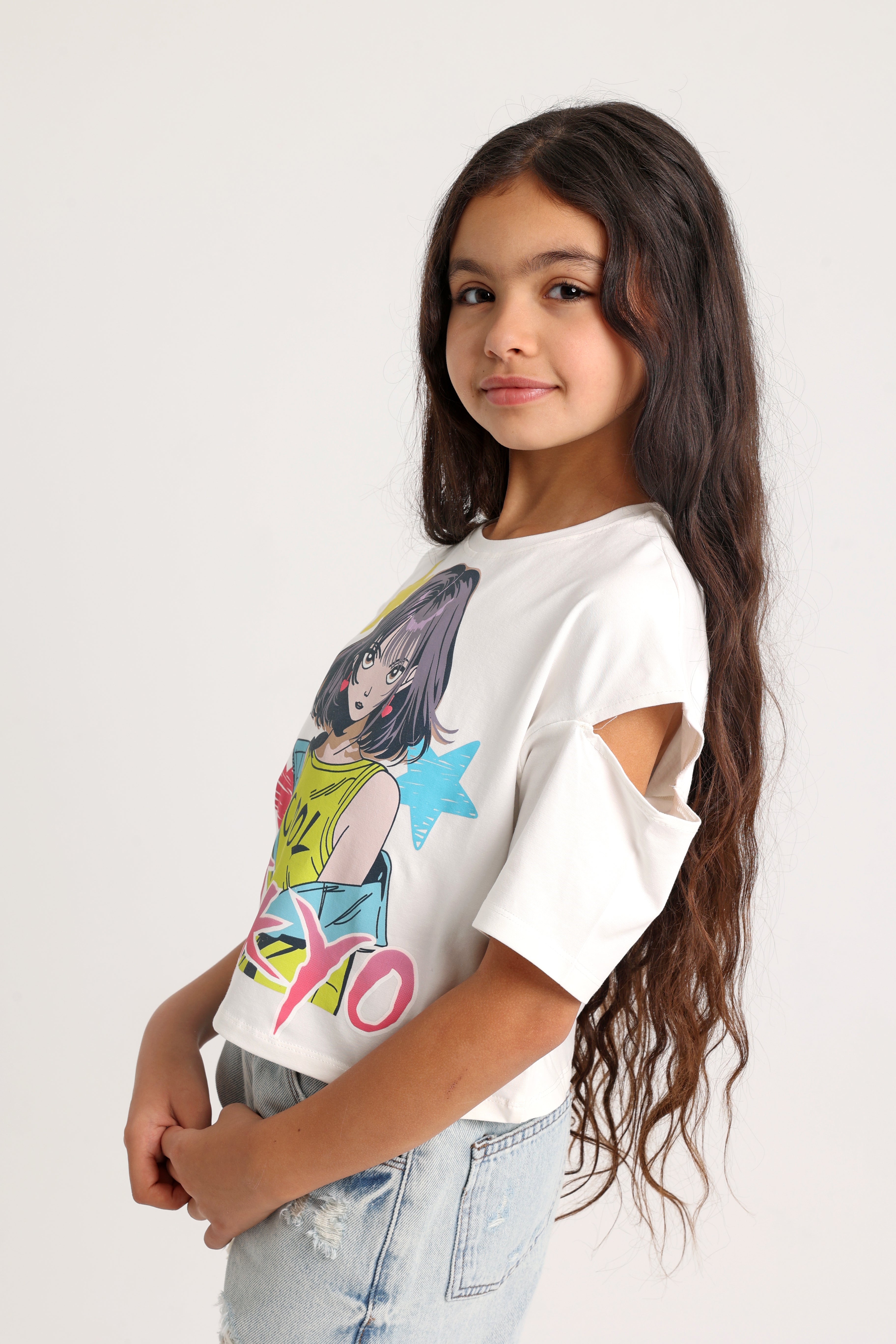 Cold Shoulder TOKYO T-shirt