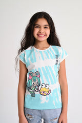 Happy Friends T-shirt - Offwhite