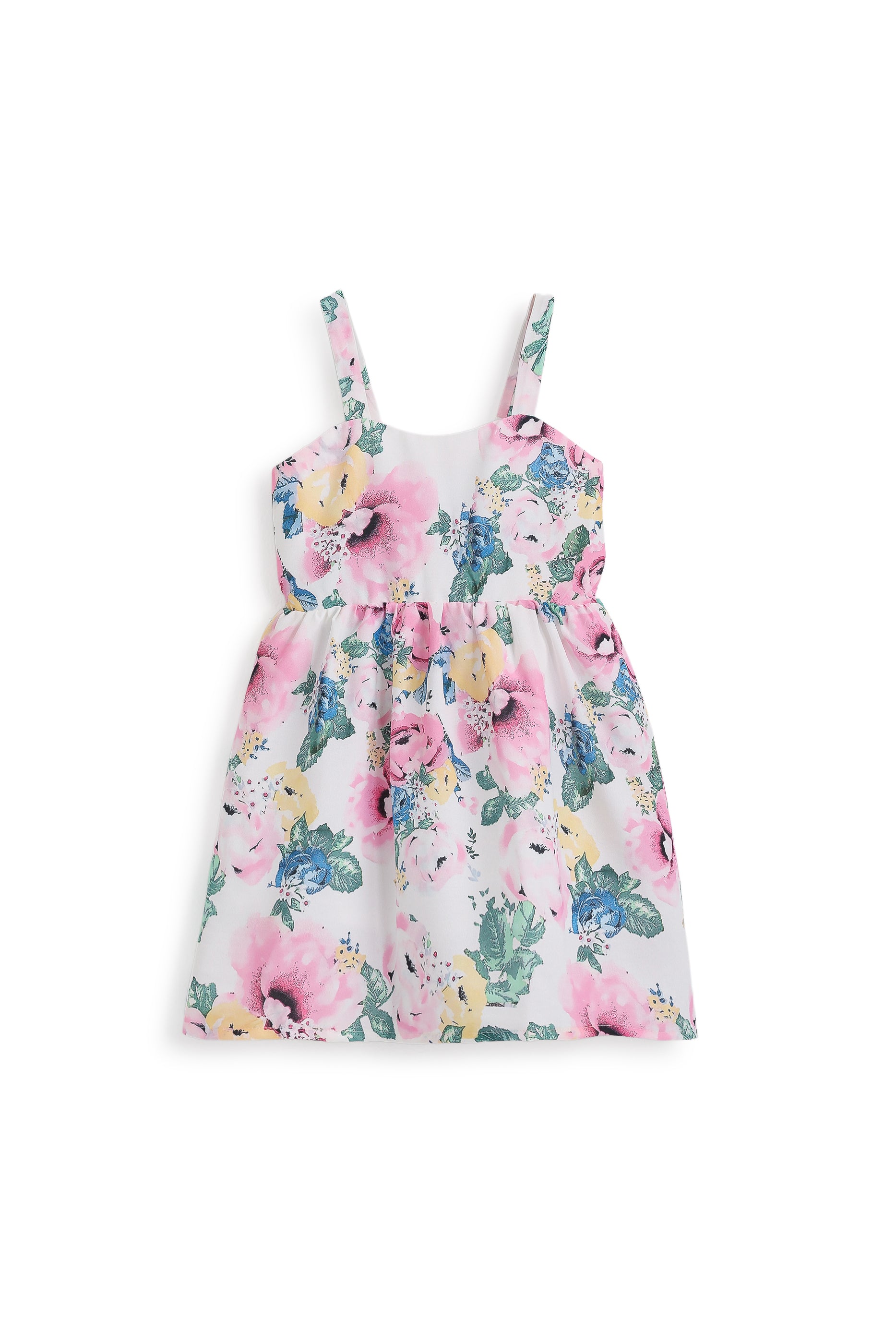 Summer Flowers Bow Dress