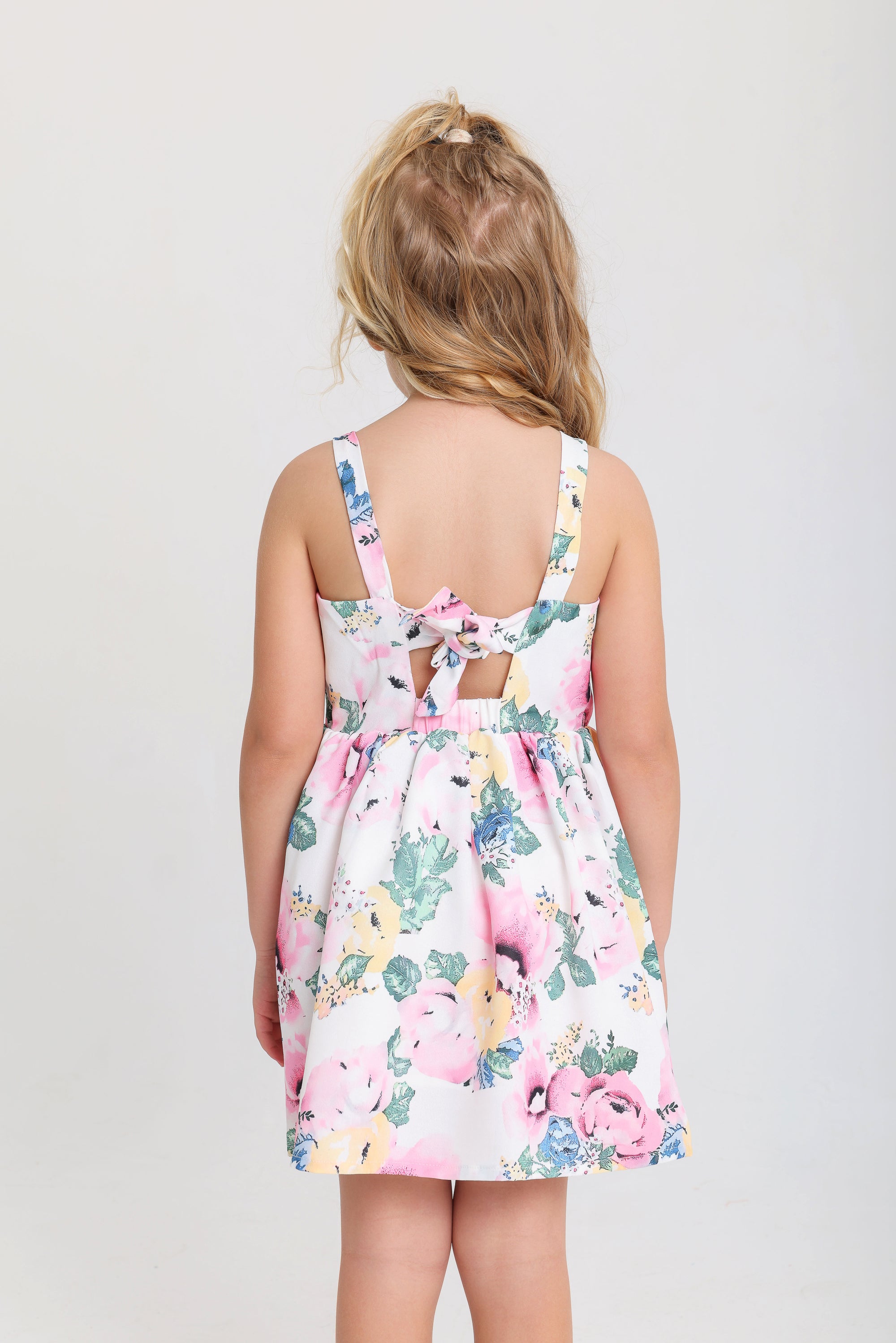 Summer Flowers Bow Dress
