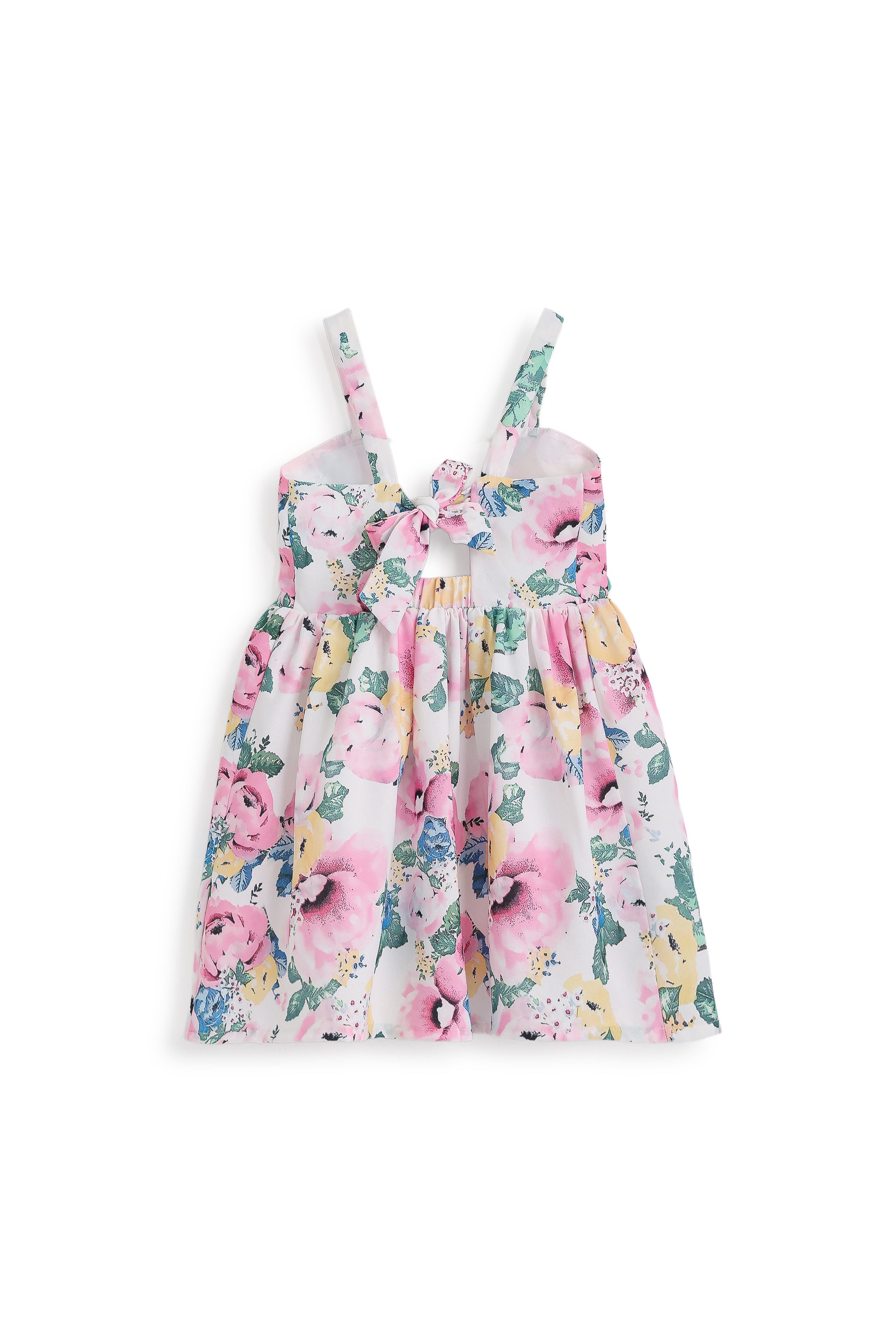 Summer Flowers Bow Dress