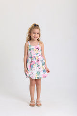 Summer Flowers Bow Dress