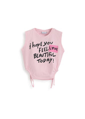 Loose Cut T-shirt - Pink