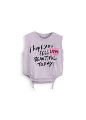 Loose Cut T-shirt - Purple