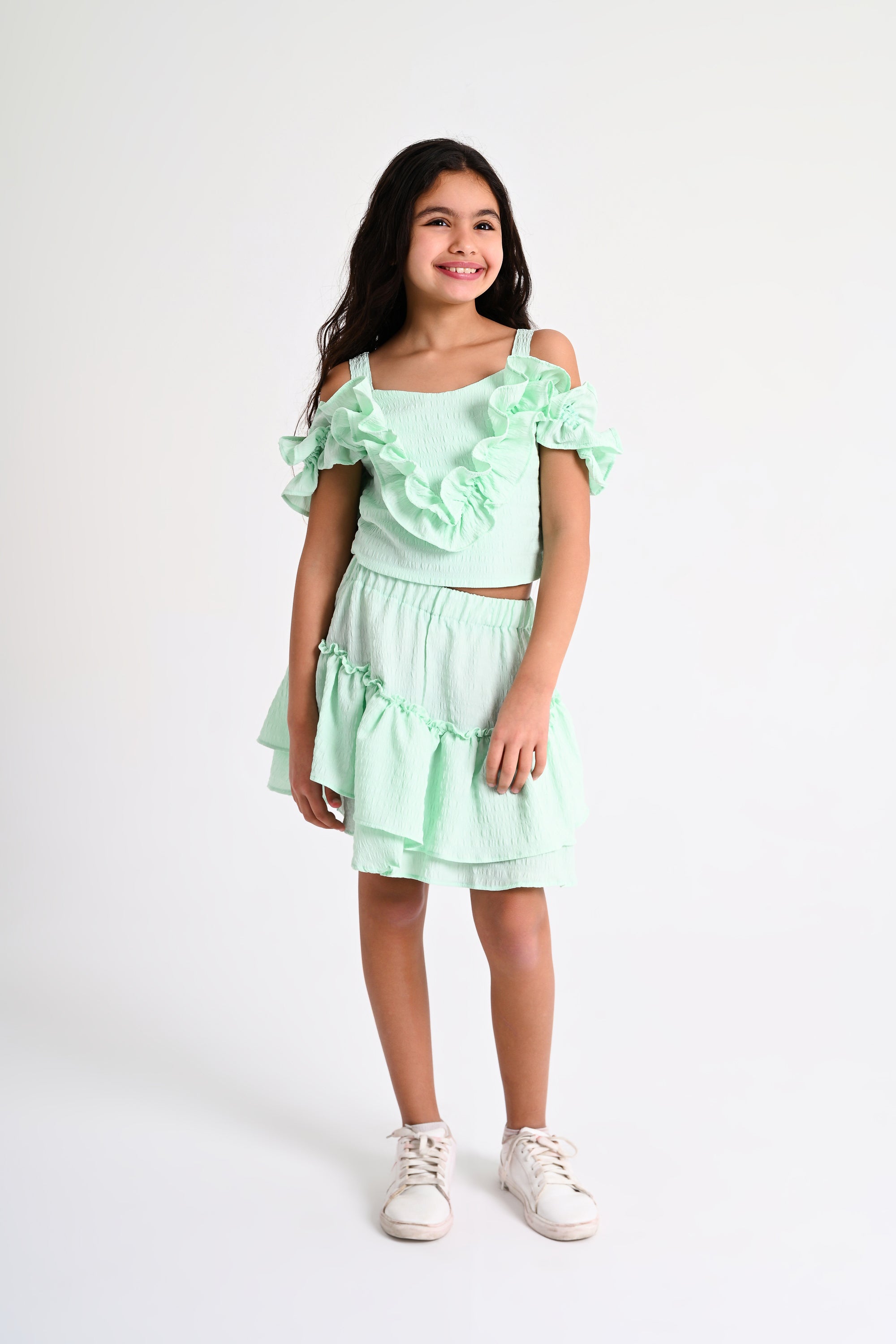 Ruffled Pistage Set
