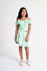 Ruffled Pistage Set