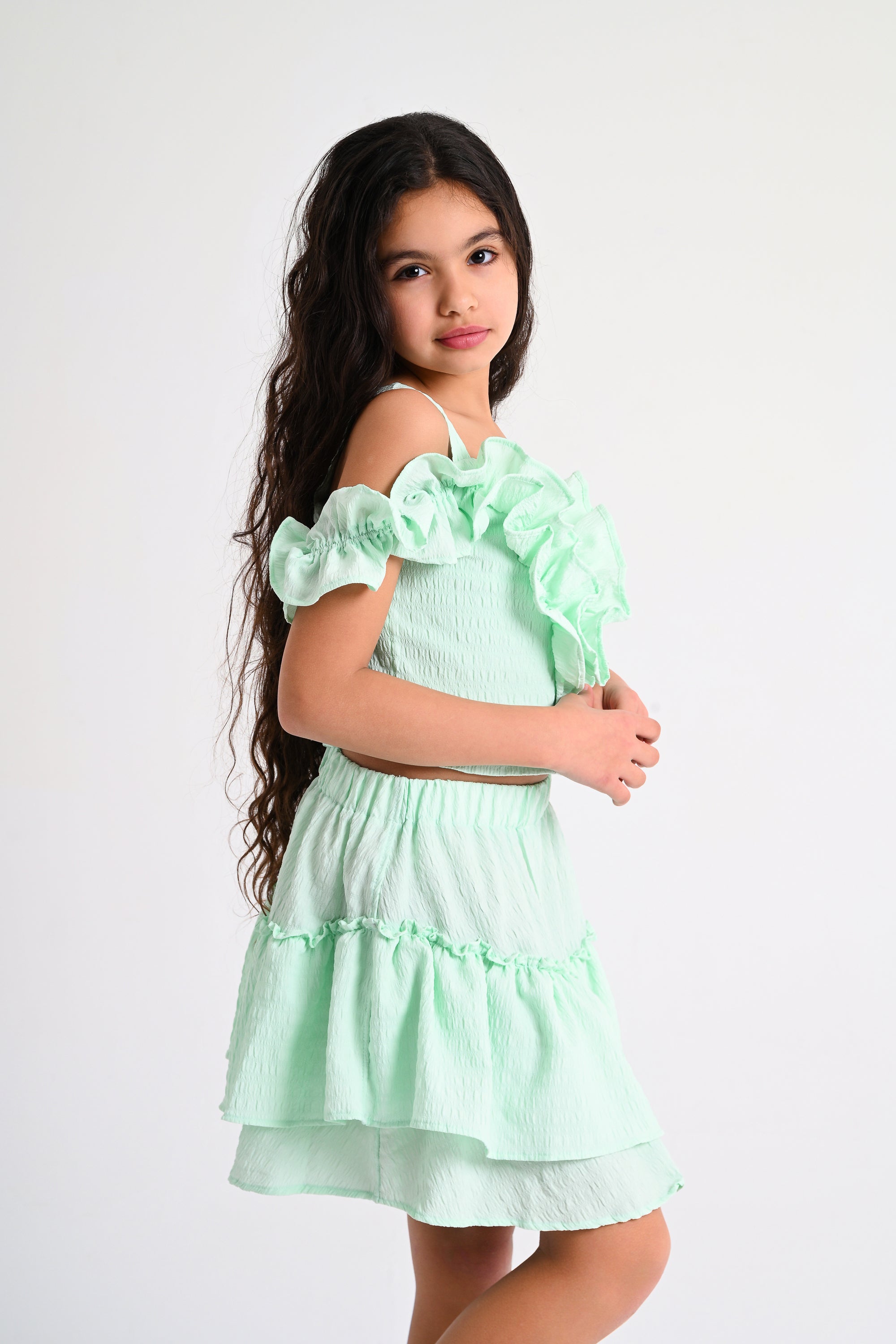 Ruffled Pistage Set