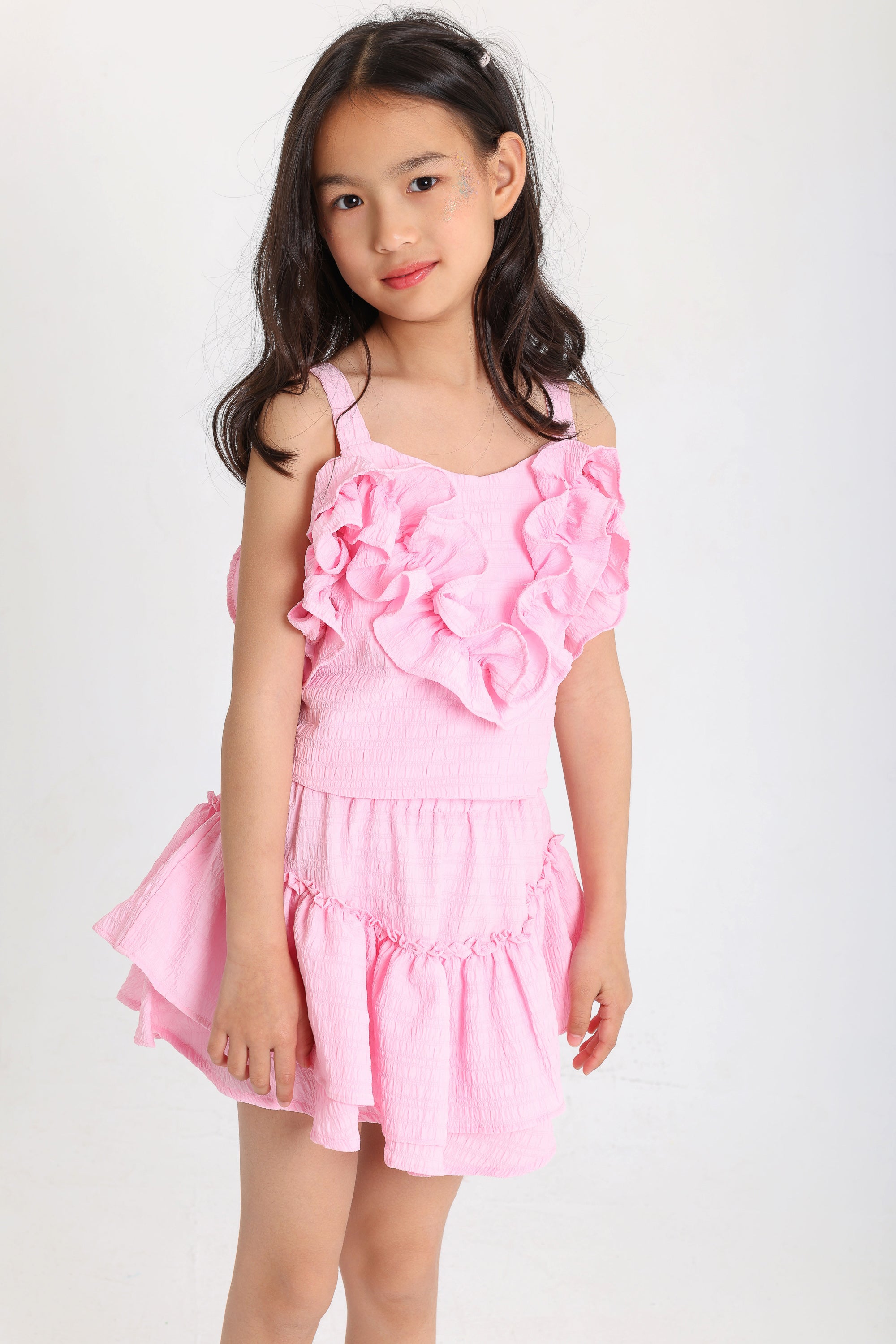 Ruffled Pink Set