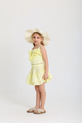 Ruffled Yellow Set