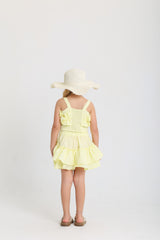 Ruffled Yellow Set