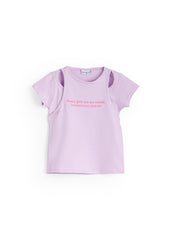 Cut-Out T-shirt - Purple