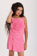 Woven Fabric Flower Set - Fushi