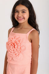 Woven Fabric Flower Set - Somo