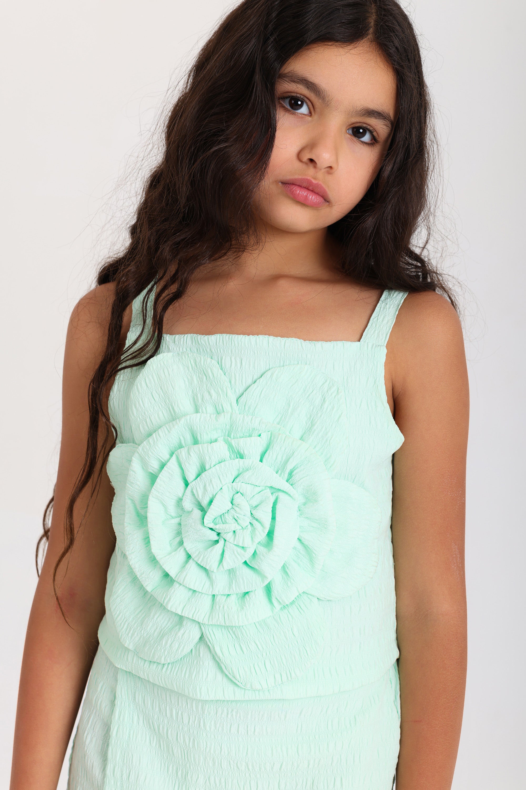Woven Fabric Flower Set - Pistage