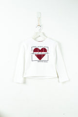 Brushed Heart Top