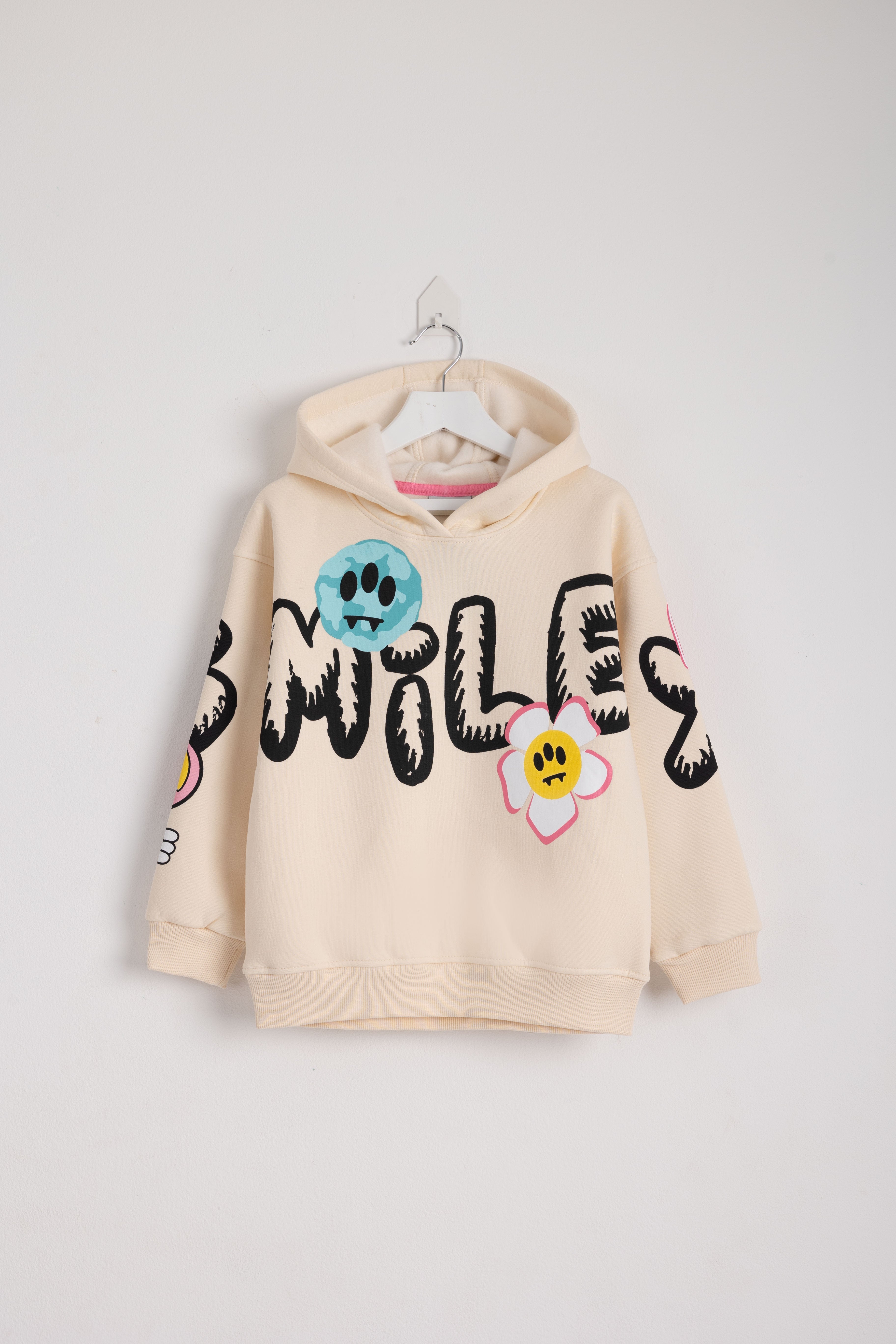 Smile Flory Sleeve Sweatshirt