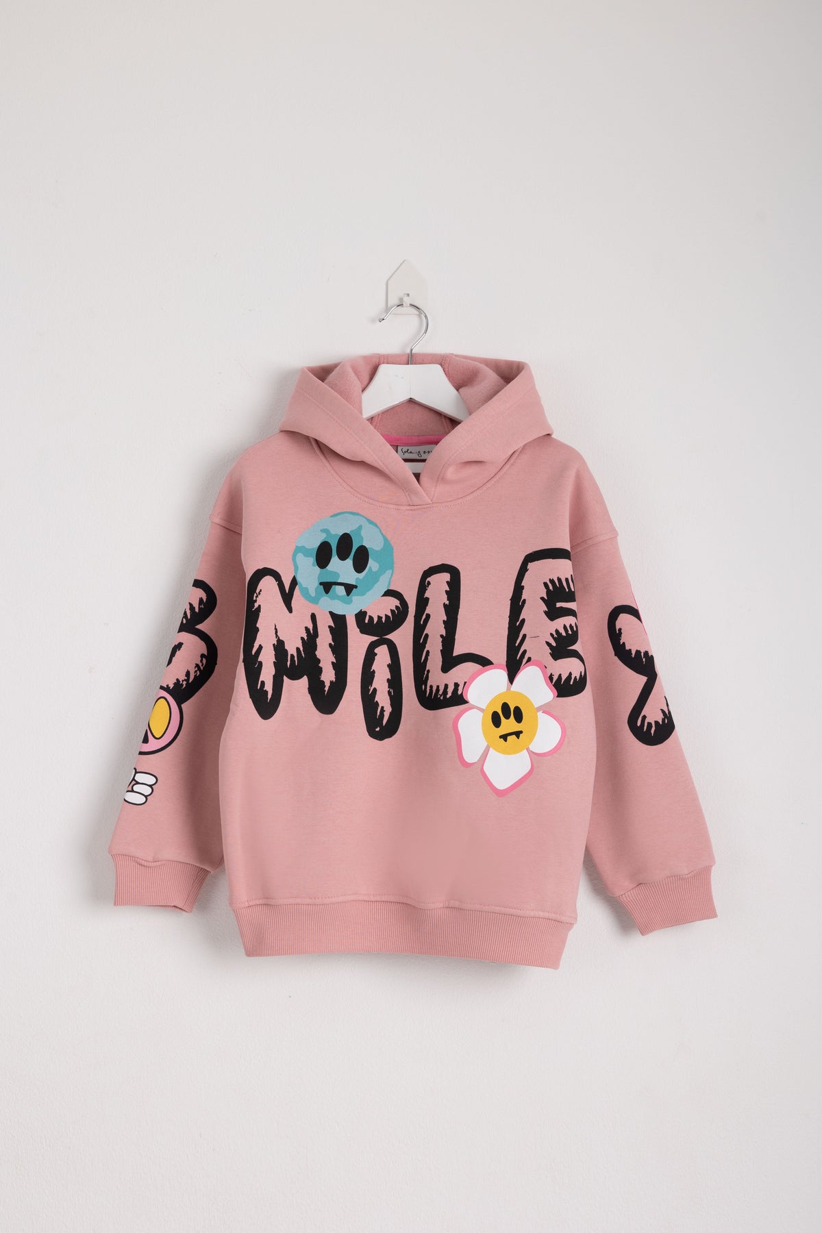 Smile Flory Sleeve Sweatshirt