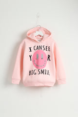 Big  Smile Pink Sweetshirt