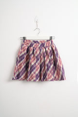 Purple / Pink Wool Skirt