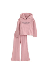 Trendy Spring Plain Rose Pink Set