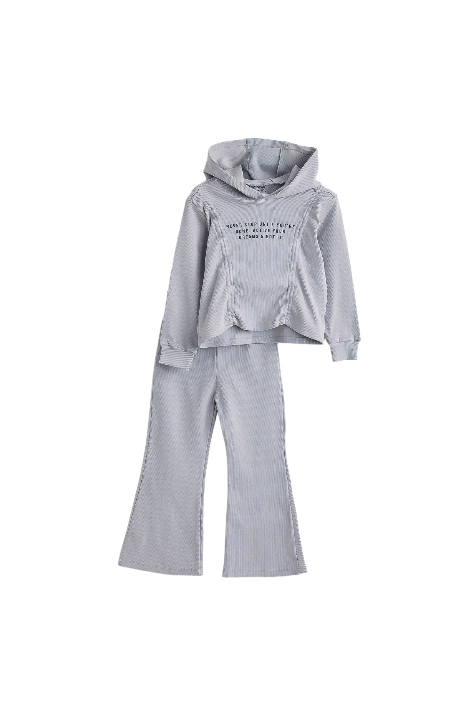 Trendy Spring Plain Gray Set