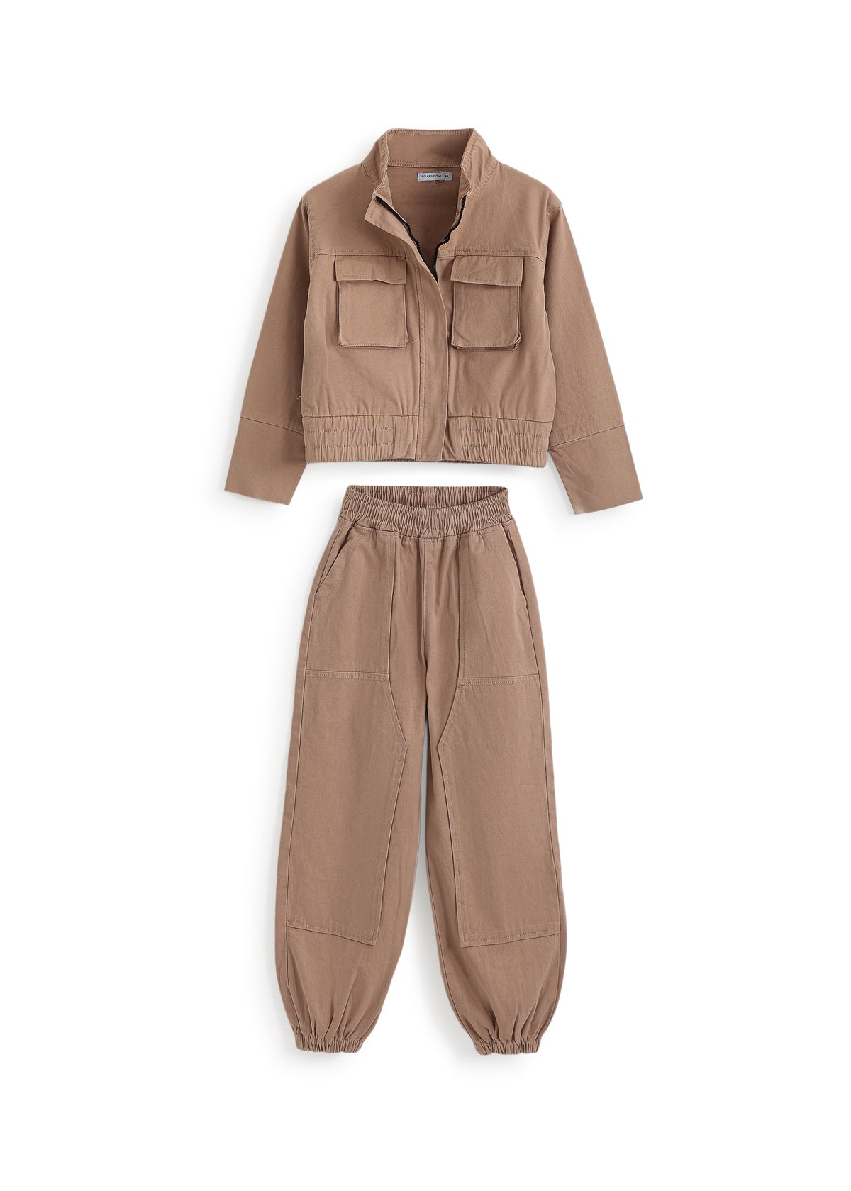 Utility Chic Café  Gabardine Set