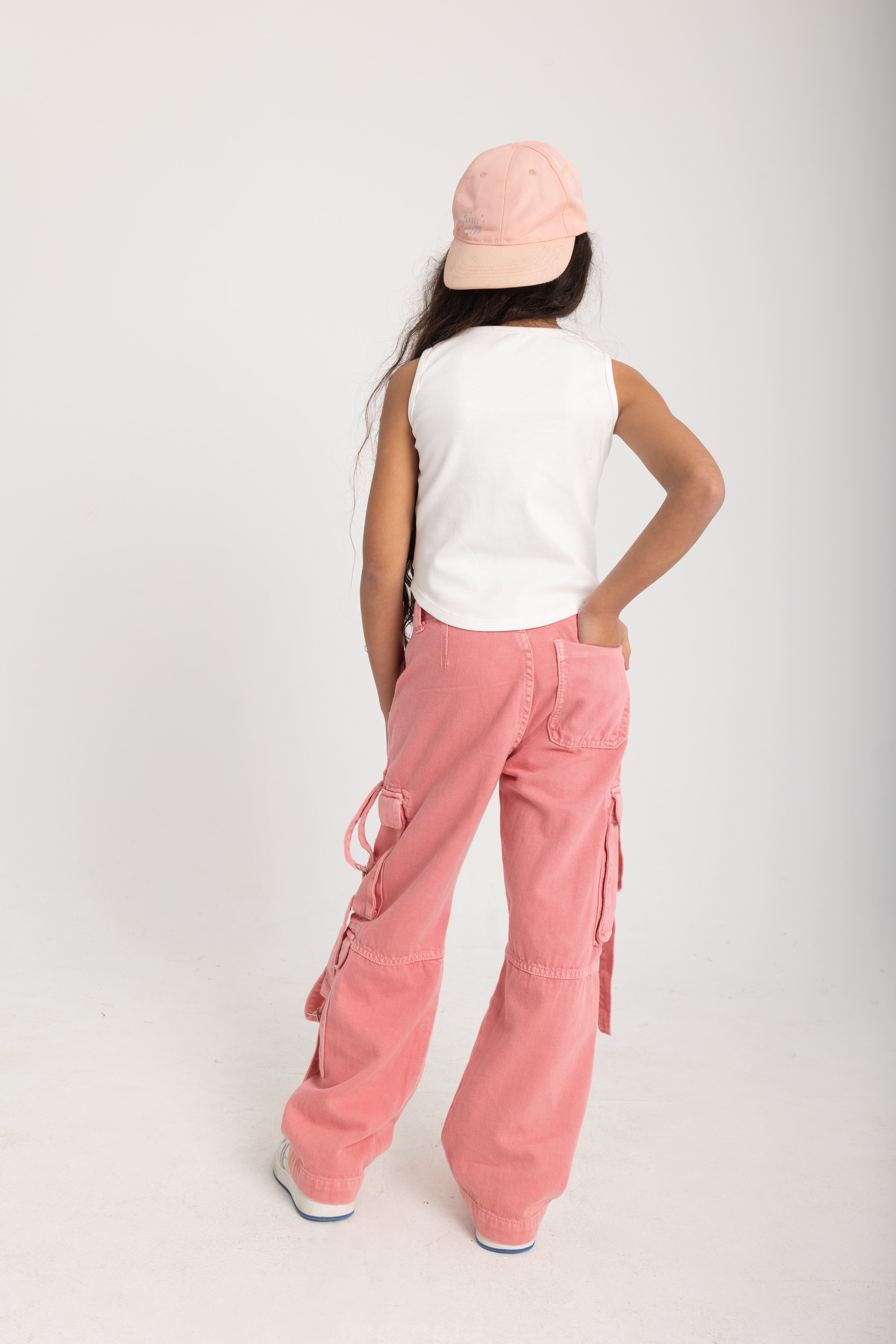 Girls Baggie Gabardine Pant