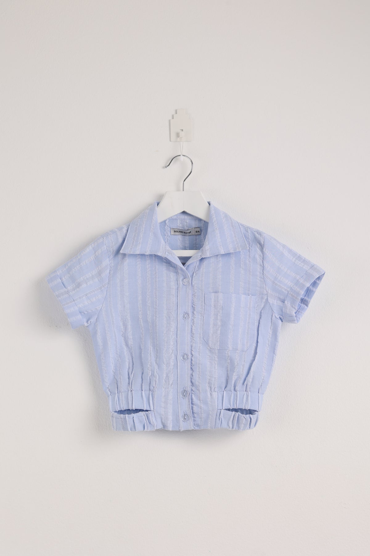 Shirt Like Top Light Blue