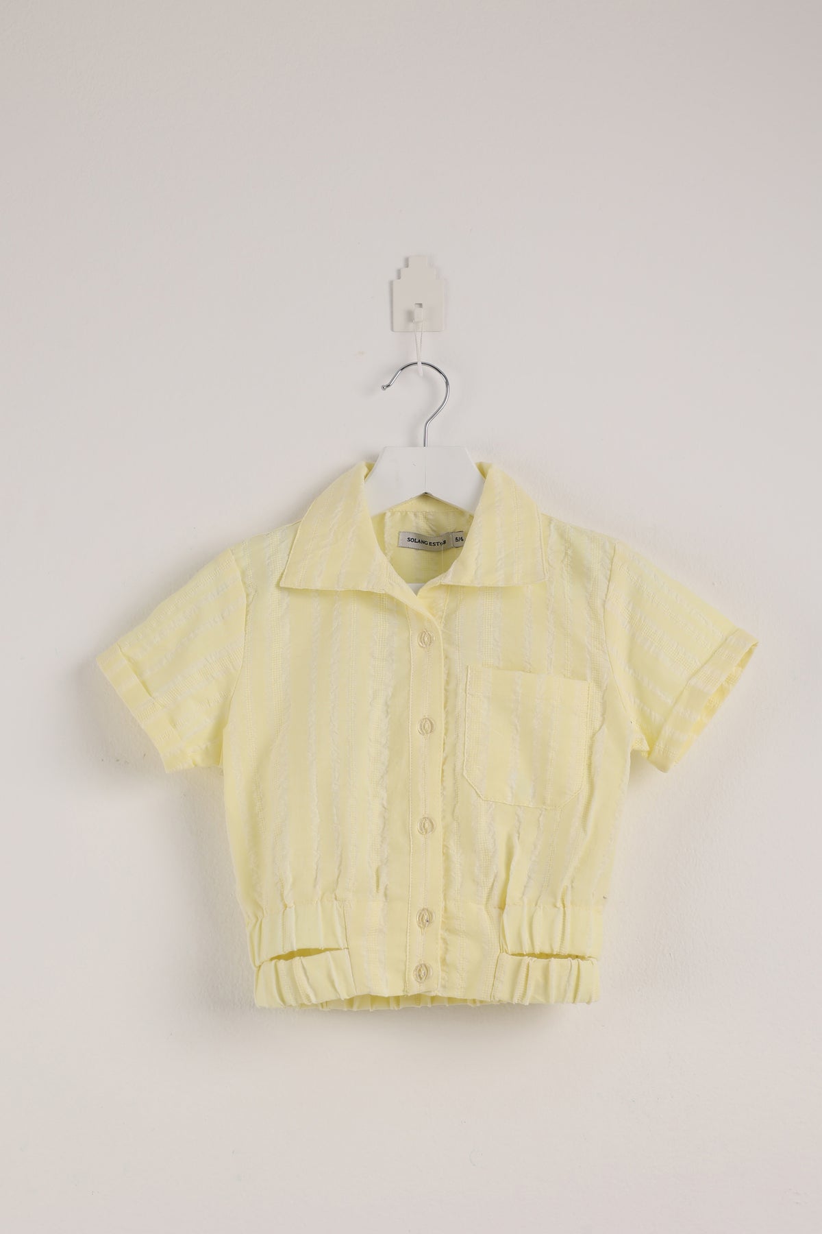 Shirt Like Top Yellow