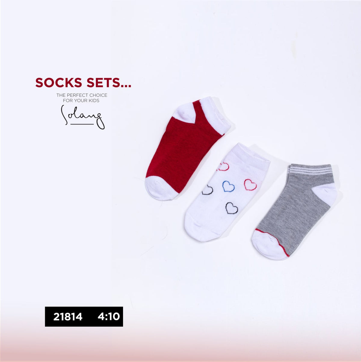 Cotton Socks / Pack of 3