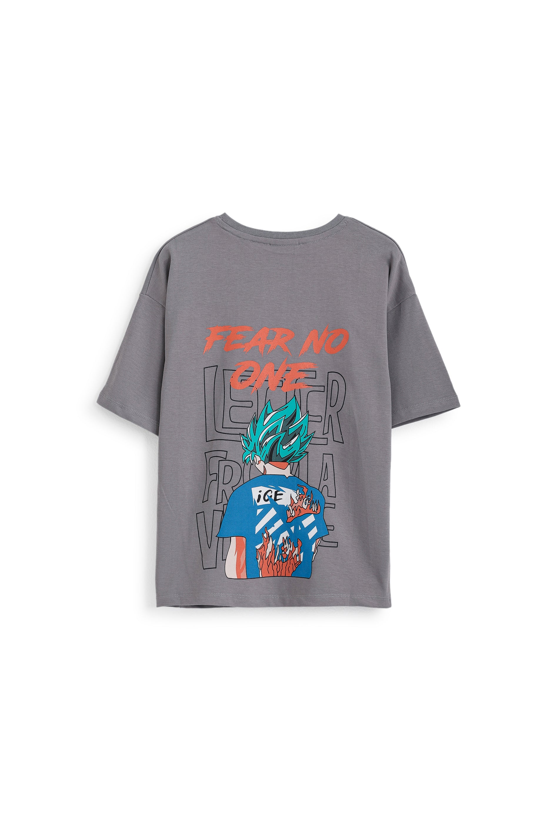 Fear No One T-shirt - Gray