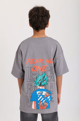 Fear No One T-shirt - Gray